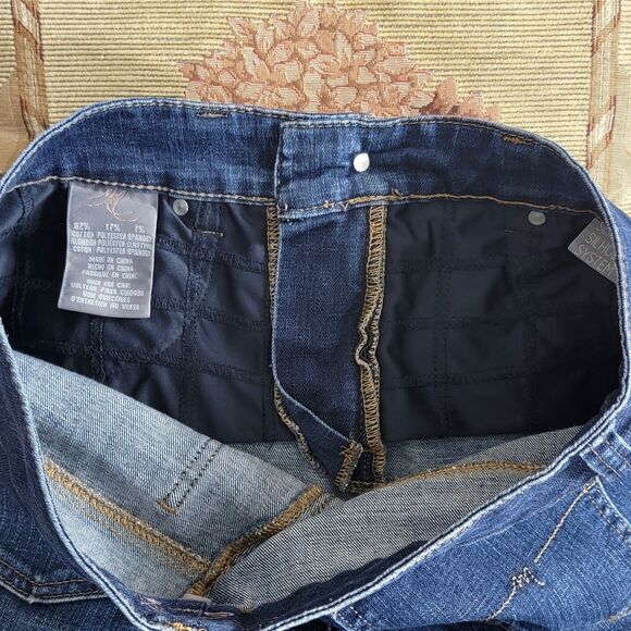 Melissa McCarthy Seven7 Jeans Womens 12 Blue Skinny Slimming Silhouette System - Picture 15 of 16